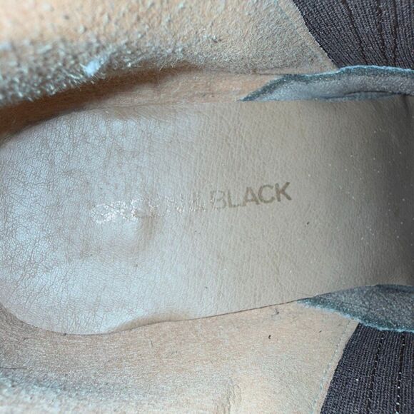 Green & Black Snakeskin Studded Harness Ankle Boots | Western Boho Rocker Bootie - Picture 12 of 13